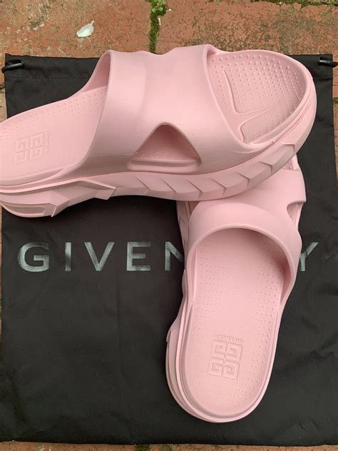 pink givenchy slides replica|givenchy marshmallow slides 35.